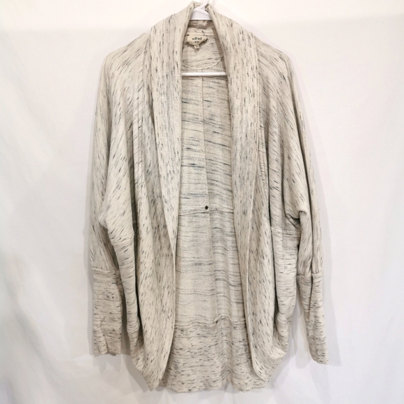 Wilfred Sweaters - Wilfred Diderot Open Cocoon Sweater in Light Grey - Sz L